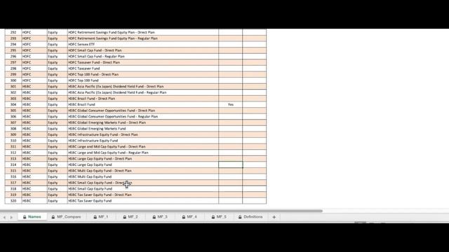 Mutual Fund Comparison Tool [In EXCEL] смотреть онлайн