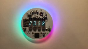 Часы на VFD индикаторах с WiFi (ИВ-6, ИВ-2, ИВ-3, ИВ-3А, ИВ-8)