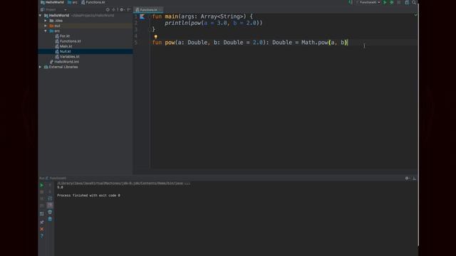 5. Functions // Java → Kotlin смотреть онлайн