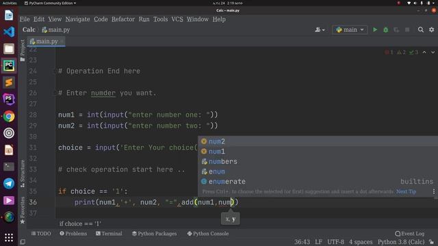 How to Create simple Calculator by Python смотреть онлайн