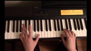 Мурка. Игра песни на пианино и разбор мелодии.  Как играть Мурку.