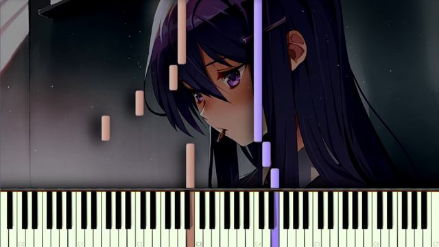 [Piano Solo] Doki Doki Literature Club! - My Confession | Synthesia Tutorial | Arrangement смотреть онлайн