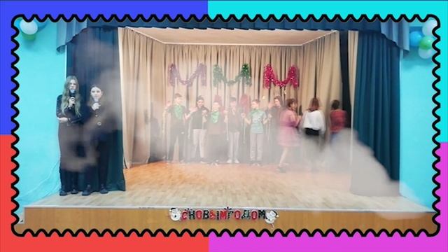 Конкурс "Поющий мир".Выступление 7а класса. смотреть онлайн