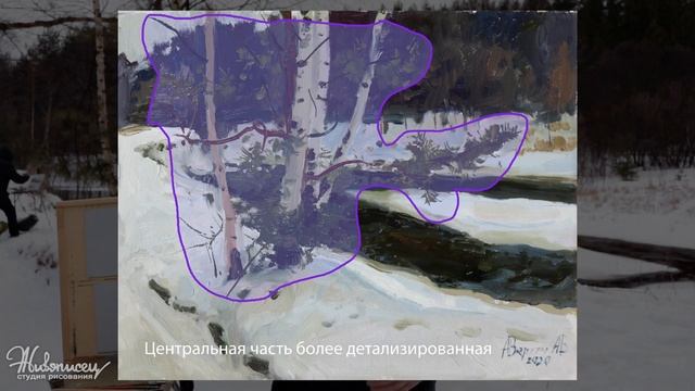Художник Аверин Александр. Как выбрать мотив для этюда? смотреть онлайн