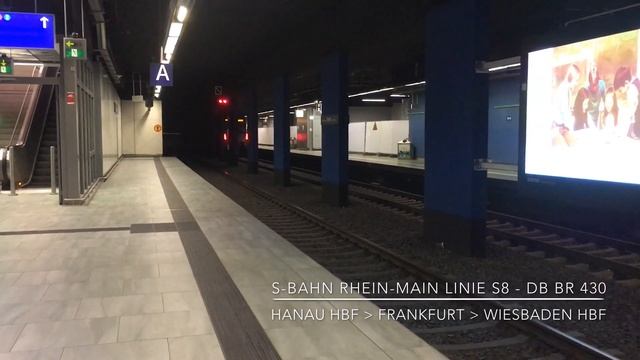 S-Bahn at Frankfurt International Airport смотреть онлайн
