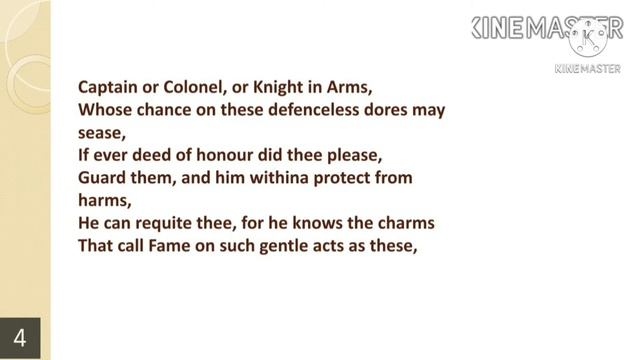 Summary Of The Poem "When Assault was intended to the city" By John Milton смотреть онлайн