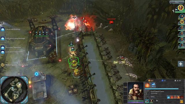 WH40K DoW2 Retribution: Imperial Guard Campaign Playthrough Part 1 (Ladon Swamplands, No Commentary