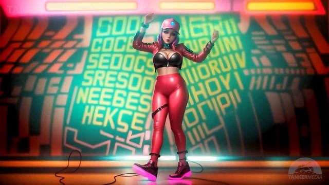 AI Girls Shuffle Dance ?? Stable Diffusion Deforum 4K Animation смотреть онлайн
