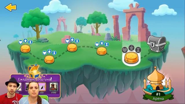 БолтушкА прокачивает ЛЕЧИТЕЛЯ! У ПРоХоДиМЦа новый персонаж! #326 - игра Tower Conquest смотреть онлайн