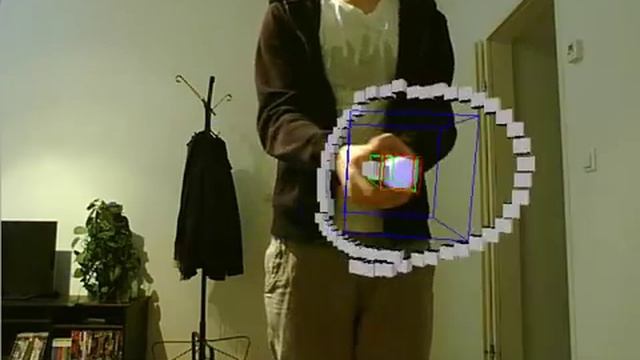 Drawing and translating in 3D space (PS Move API Sensor Fusion, 2012-10-11) смотреть онлайн