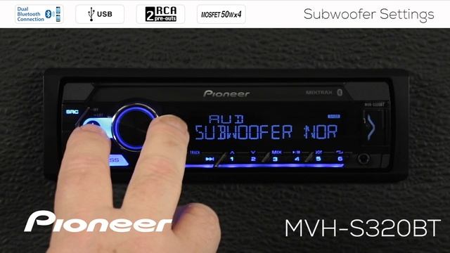 How To - Subwoofer Controls - Pioneer 2 RCA Audio Receivers 2020