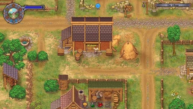 Graveyard Keeper Game Of Crone DLC release - gameplay from day 550 - Manage a refugee camp смотреть онлайн
