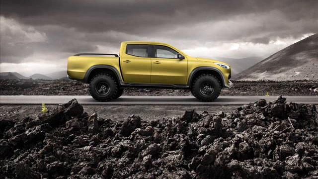 Новый пикап Mercedes Benz X Class 2017