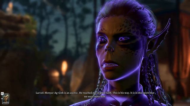 "We are Warriors of the Comet." | Unique Lae'zel Dialogue for Githyanki Character смотреть онлайн