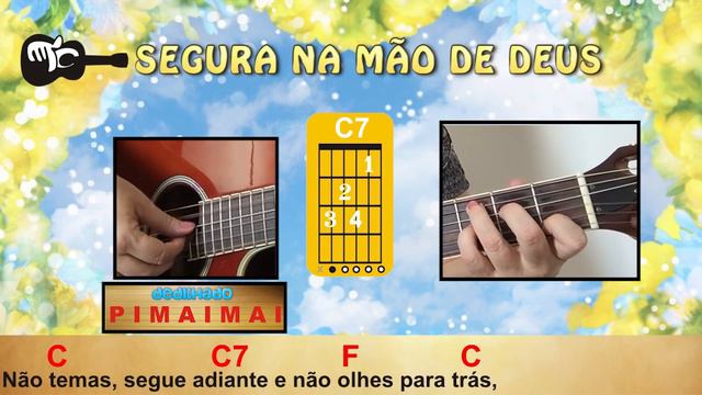 AULA DE VIOLÃO (GOSPEL) - SEGURA NA MÃO DE DEUS BAIXE CIFRA смотреть онлайн