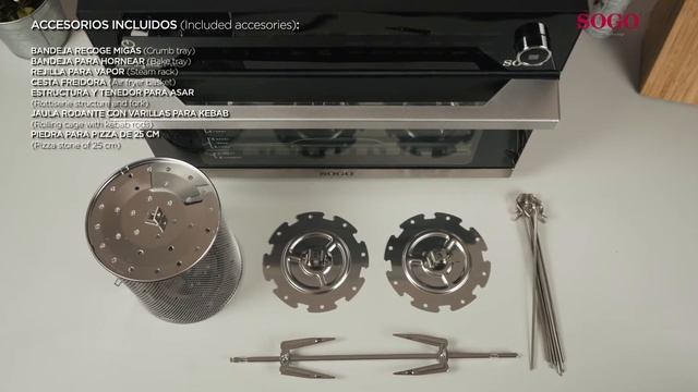 SOGO FRE-SS-10495 FREIDORA DE AIRE | AIR FRYER смотреть онлайн