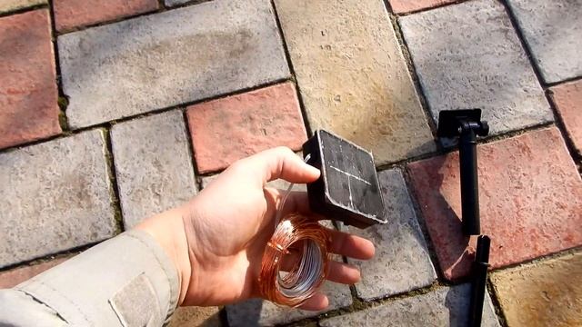 Гирлянды на солнечных батареях из Китая (Aliexpress). PS через несколько дней быстро разряжаются. смотреть онлайн