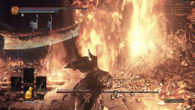 Rekindled Yhorm The Giant bossfight as melee Necro class - Convegence Mod 2.2.1 смотреть онлайн