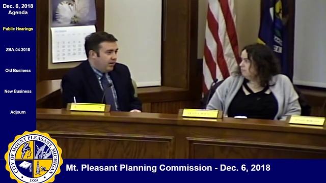 Mt. Pleasant Planning Commission смотреть онлайн