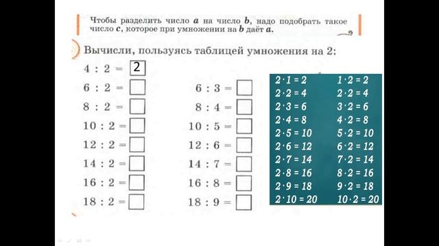Математика Петерсон часть 2 урок 31 смотреть онлайн