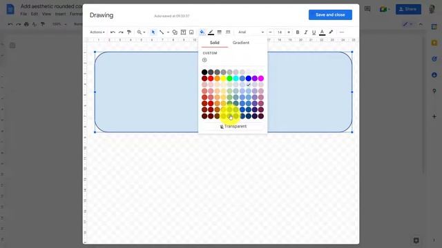 How to Create Pretty Tables in Google Docs Using Aesthetic Rounded Corners смотреть онлайн
