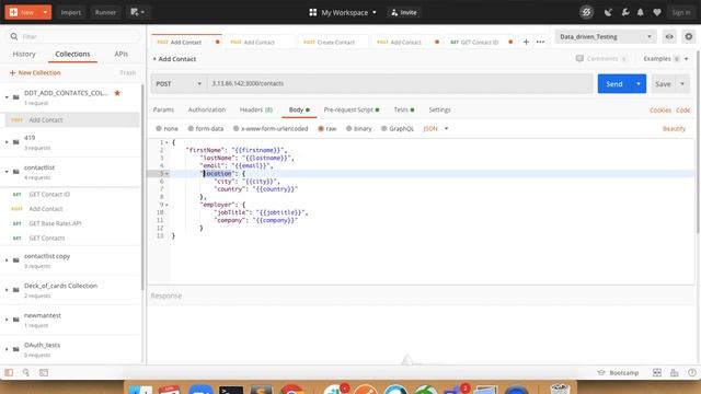 Data Driven Testing Using Postman Part 1 - POST Request смотреть онлайн