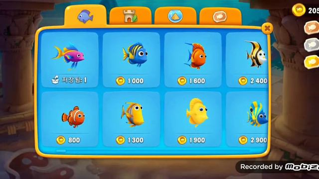 피쉬돔 35만포인트 아이템 올인 구매하기/ 모바일 게임 / 피쉬돔 퍼즐을 풀어 나만의 수족관을 만들어요 /  fishdom gameplay / game смотреть онлайн