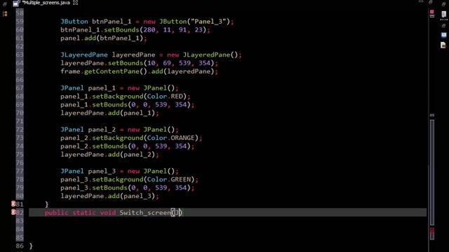 Show Multiple Screens in One Window(Panel) in Java Using Eclipse||How to use Layered Pane смотреть онлайн