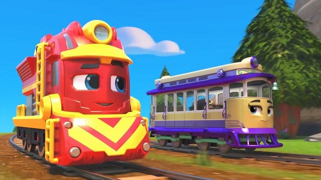 The Kids Read Super Train Comic Books ? | Mighty Express Clips | Cartoons for Kids смотреть онлайн