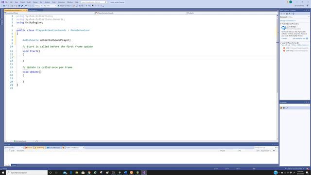 03 Unity Basics Adding Footstep Sounds to Animations смотреть онлайн
