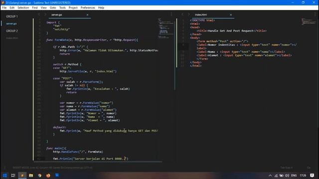 Tutorial Sederhana Membuat Http Request Get dan Post menggunakan GOLANG смотреть онлайн