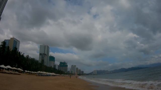 Вьетнам Нячанг 2018. Погода и море 27-ого октября. смотреть онлайн