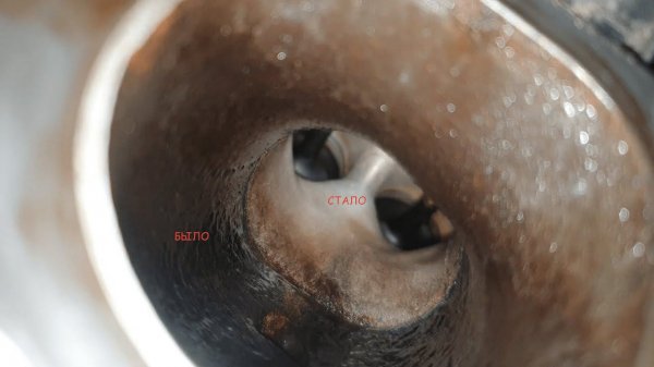 Результат работы присадок