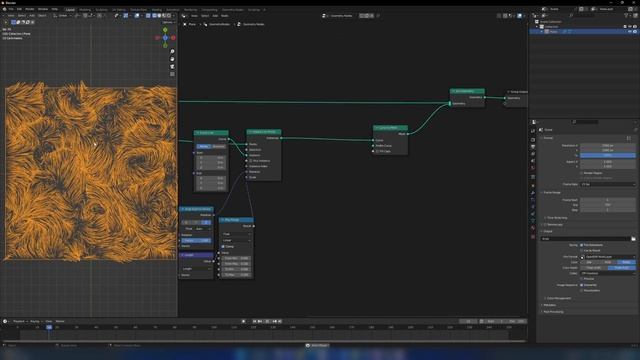 Сurl Noise Effect | Geometry Nodes | Blender 3.3 смотреть онлайн