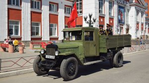 Старый ЗиС-5. Ретропокатушки. / An old Soviet military truck ZiS-5.
