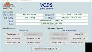 Шкода рапид отключаем опрос ламп для диодных птф