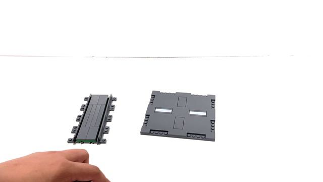 How to Build a LEGO Train Crossing Using the New Road Plates! смотреть онлайн