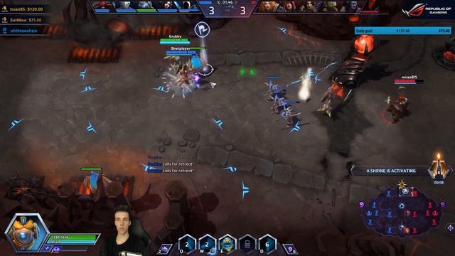 Grubby | Heroes of the Storm 2.0 - Probius - Cannon Rush - TL - 2017 S1 - Infernal Shrines смотреть онлайн