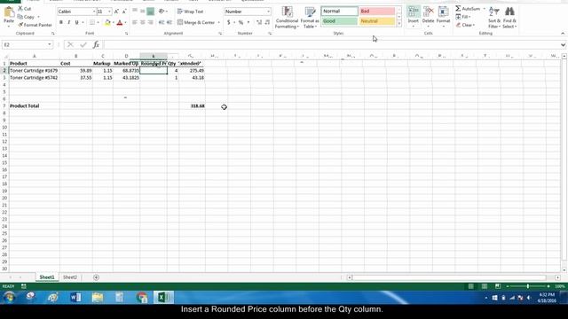 How to Use a Formula to Round Numbers in Excel смотреть онлайн