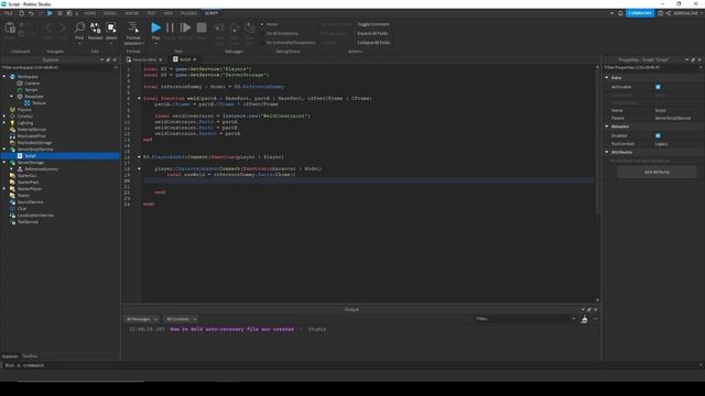 Weld Anything To Your Character - Roblox Scripting Tutorial смотреть онлайн