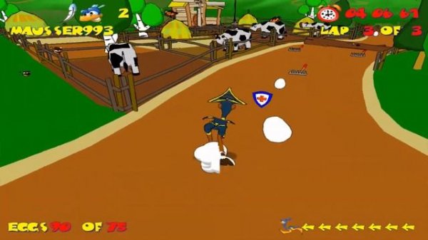 Ostrich Runners - Gameplay (2020) [1080p60FPS]