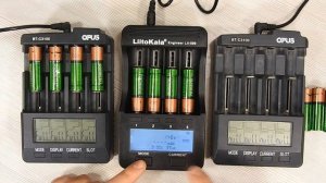 Функционал и сравнение работы интеллектуальных зарядных LiitoKala lii-500 и OPUS BT-C3100 v 2,2