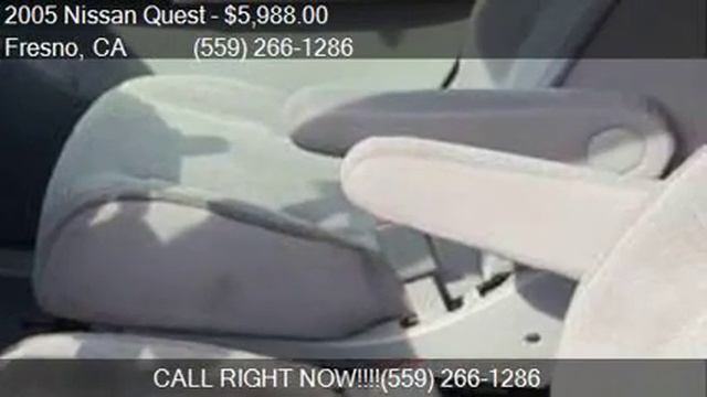 2005 Nissan Quest 3.5 S 4dr Mini Van for sale in Fresno, CA смотреть онлайн