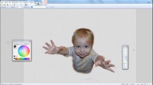 Как наложить одну картинку на другую в paint net  Работа со слоями