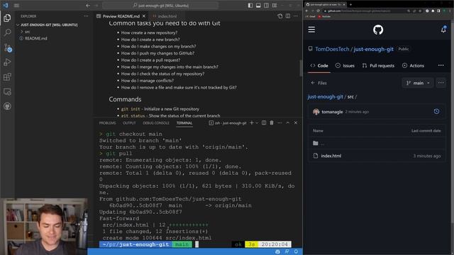 Learn Just Enough Git to be Productive смотреть онлайн