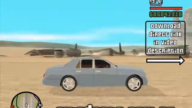 Bentley Arnage MOD GTA San Andreas de Android (APK) e PC смотреть онлайн
