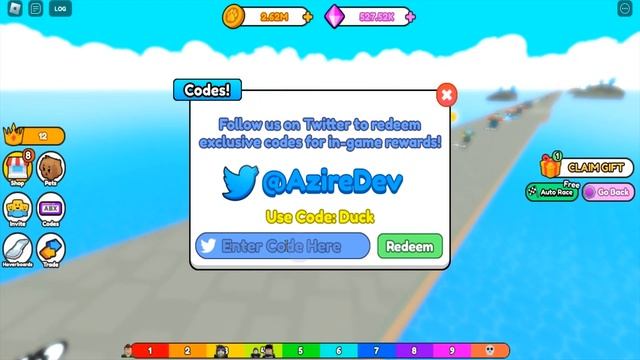 Roblox Pet Racer New Codes August 2023 смотреть онлайн