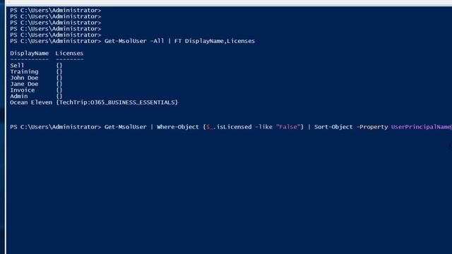 How to get License information in Exchange Online using PowerShell #PowerShell #ExchangeOnline #O36 смотреть онлайн