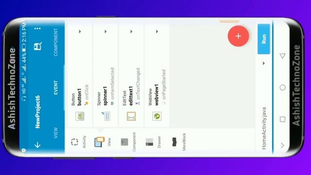 #6 Make Browser App in Sketchware, enable webview zoom in sketchware, sketchware tutorial смотреть онлайн