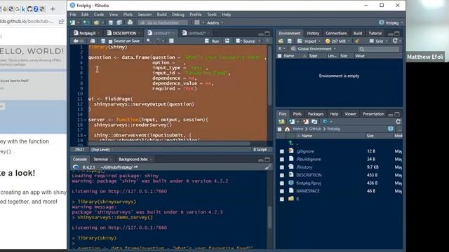 Mastering Shiny Book Club: Packages (mshiny04 20) смотреть онлайн